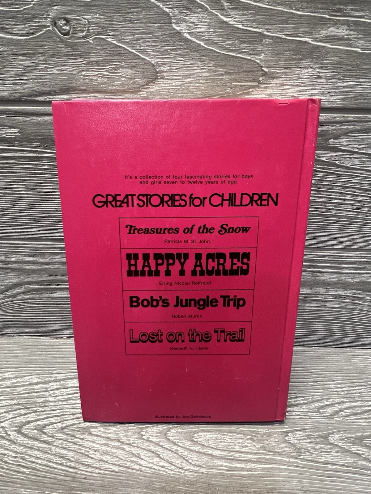 Great Stories for Children Vintage 1971 Hardcover Book 4 Tales 376 Pages