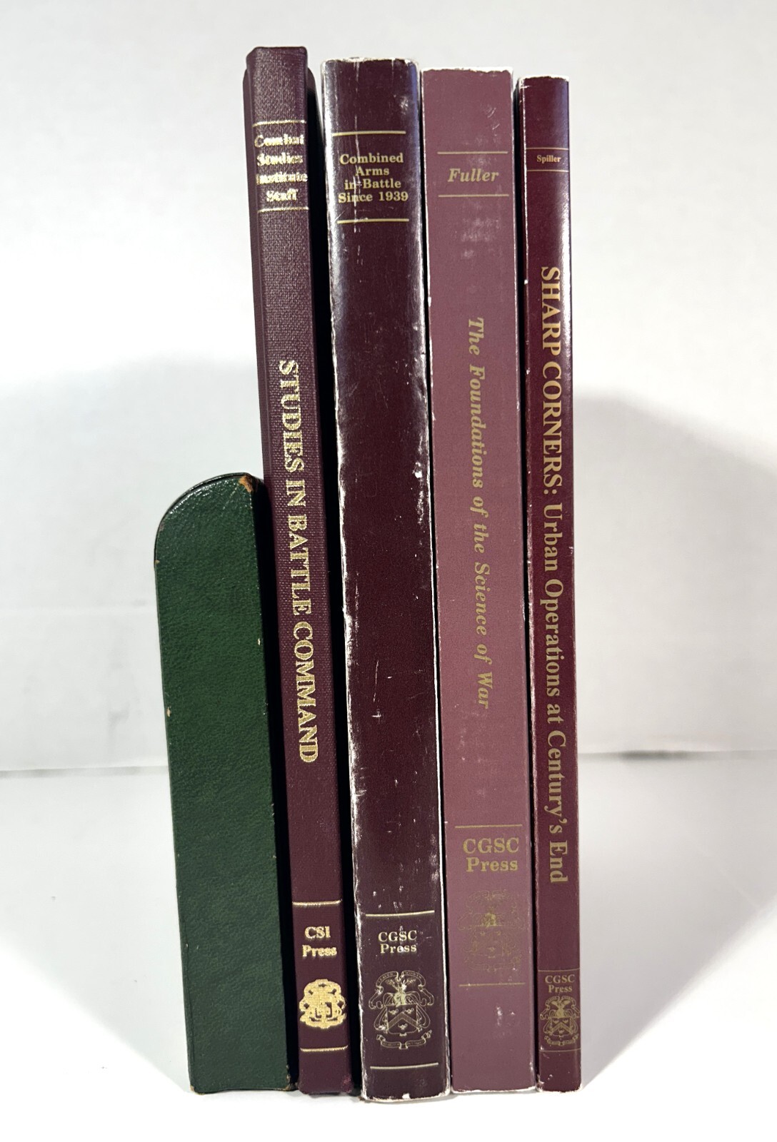 Mixed Lot of 4 CGSC Press Battle Military Command c 1990s-2000s