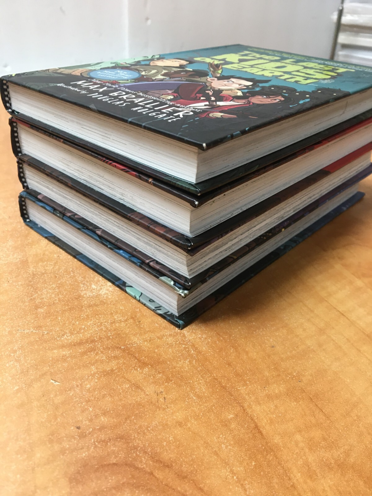 The Last Kids on Earth Book SET 1 2 3 4 by Max Brallier lot of 4 Hardcover