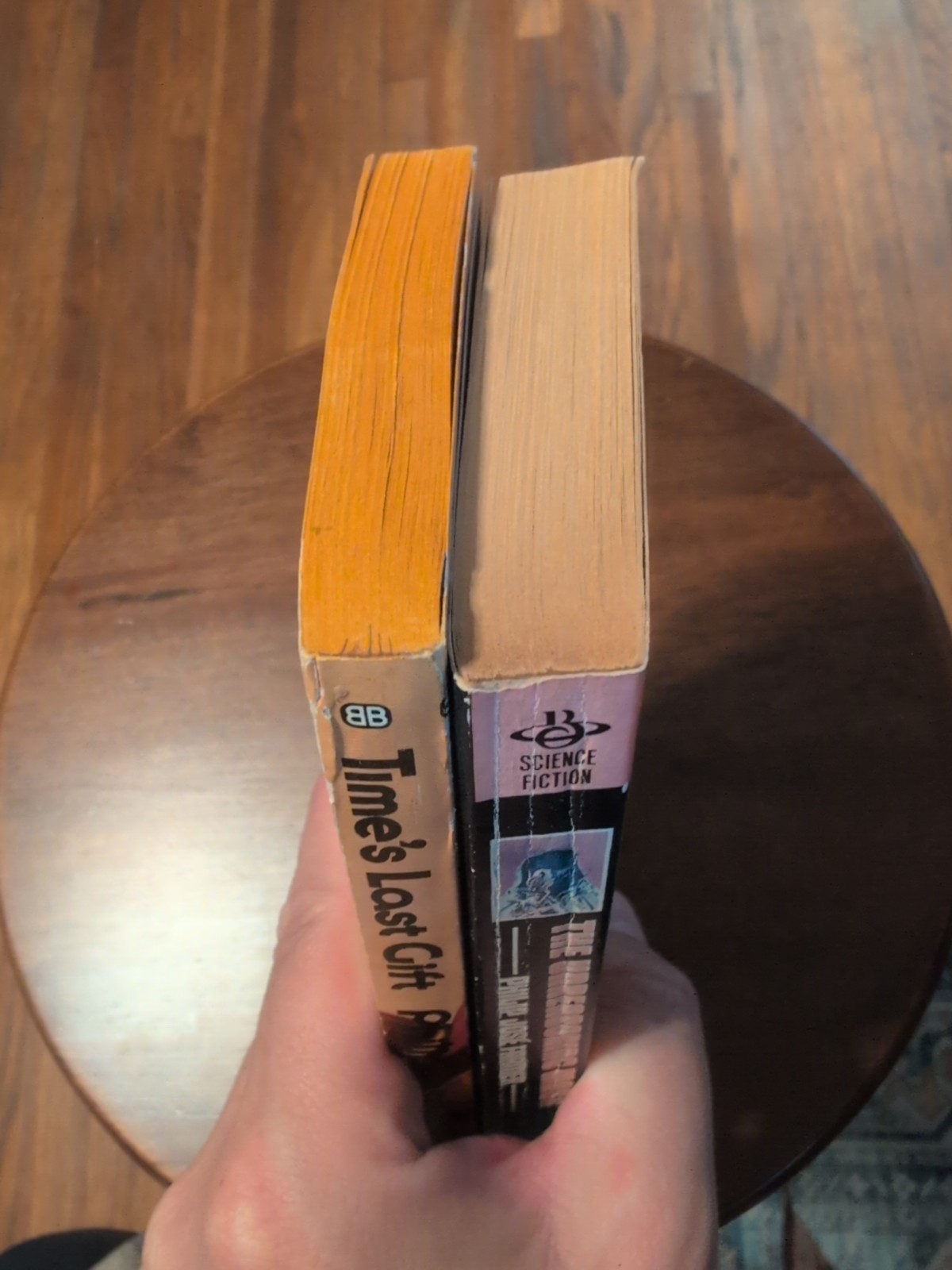 Scifi Book Lot Of 2 Time’s Last Gift + Unreason Mask by Philip Jose Farmer