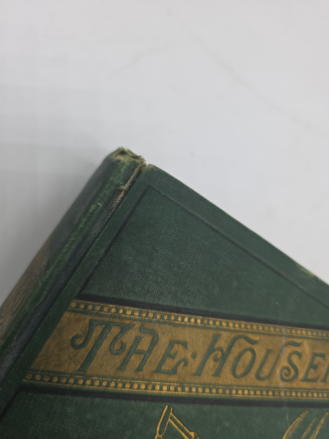 1881 The Household May Perrin Goff Detroit Free Press Victorian Decorative Gilt
