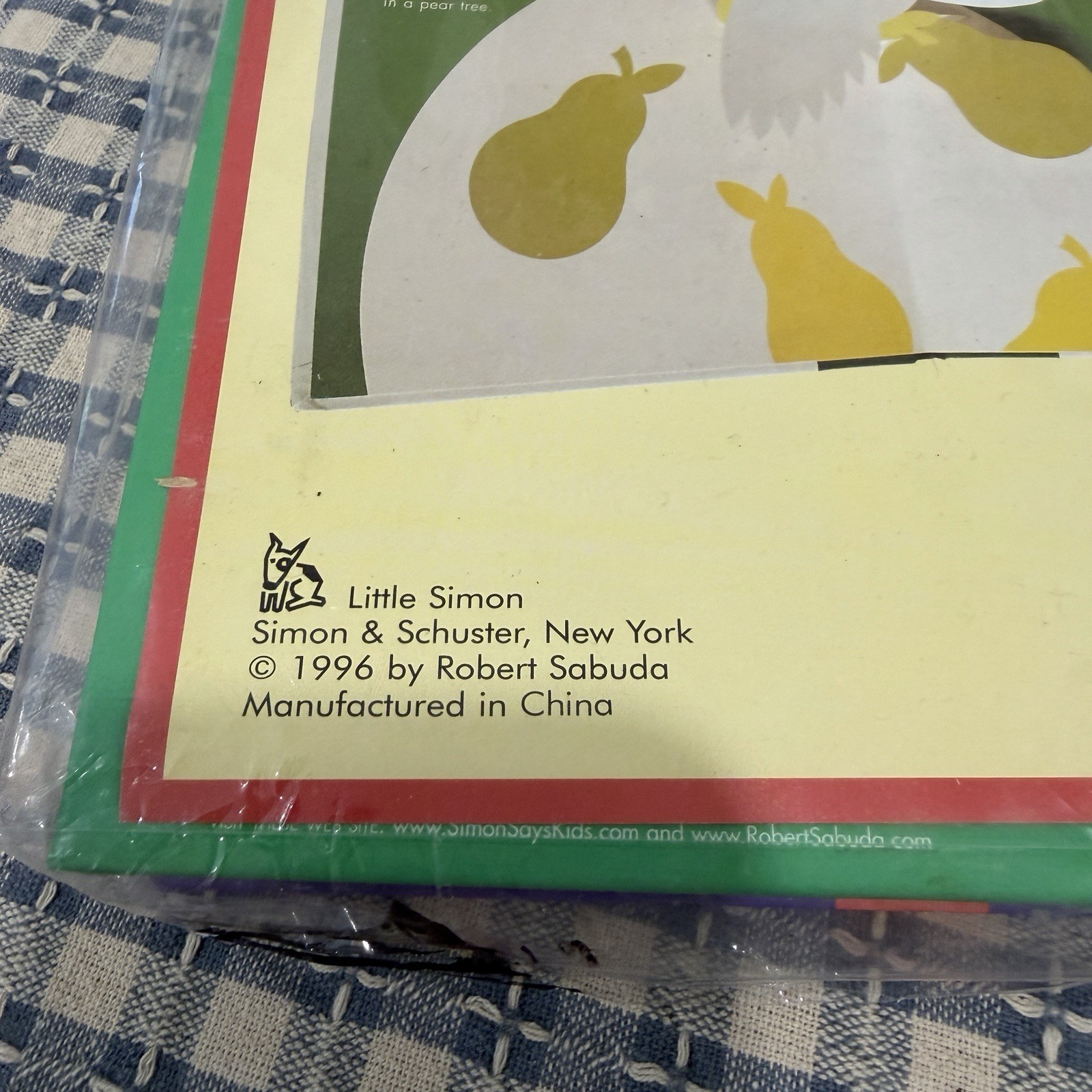 Robert Sabuda The Twelve Days of Christmas Pop-Up Celebration Novelty Book 1996