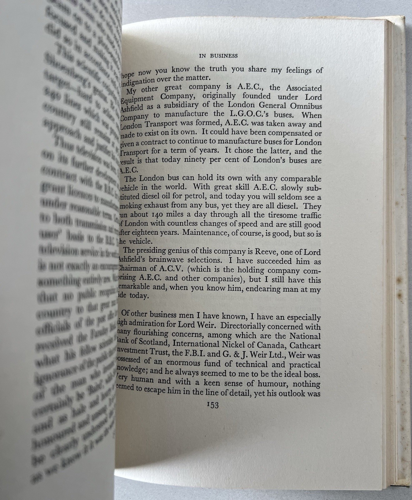Vintage 1956 The Brabazon Story Lord Brabazon Of Tara G.B.E M.C. P.C. Book