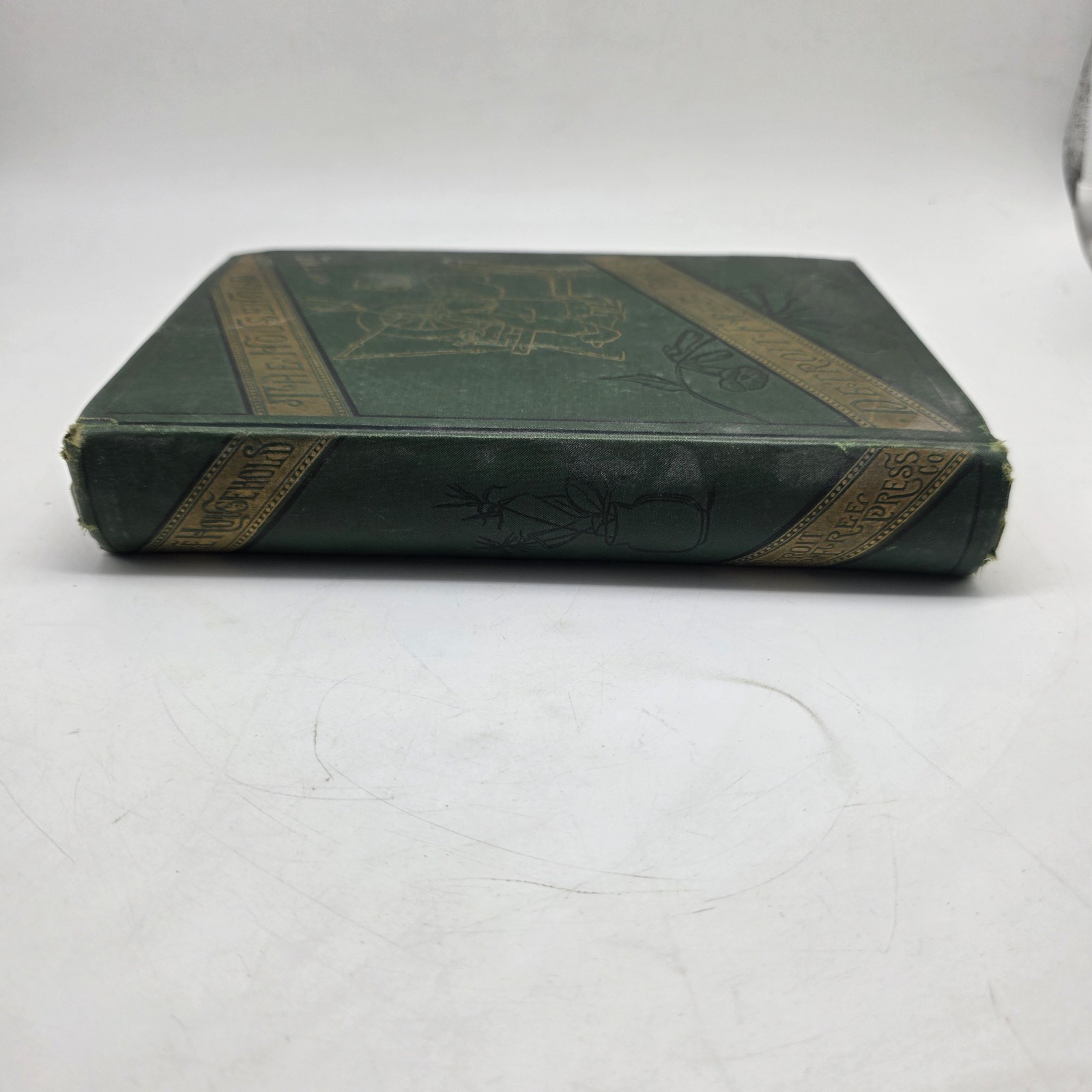 1881 The Household May Perrin Goff Detroit Free Press Victorian Decorative Gilt