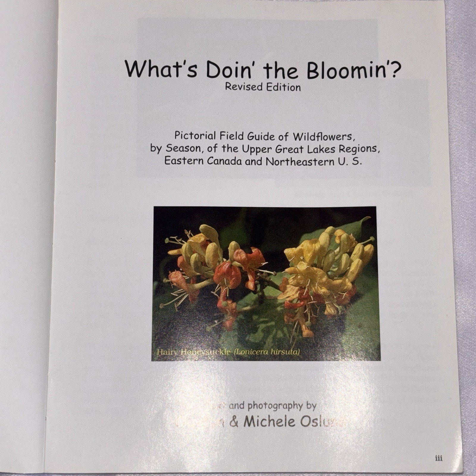 What’s Doin’ the Bloom? Revised Illustrated Wildflowers Guide PB 2002