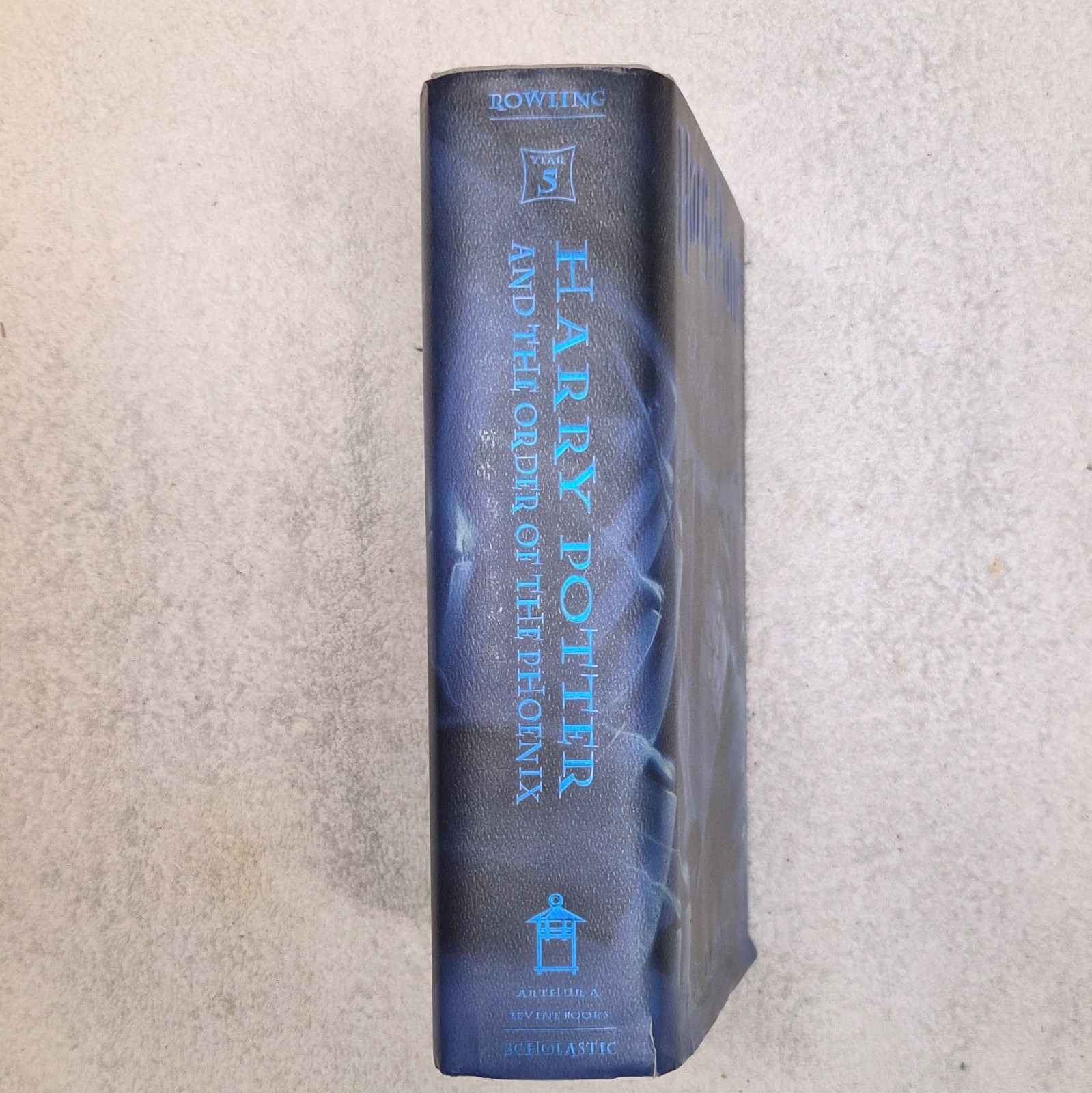 original U.S. hardcover editions of Harry Potter by J.K. Rowling