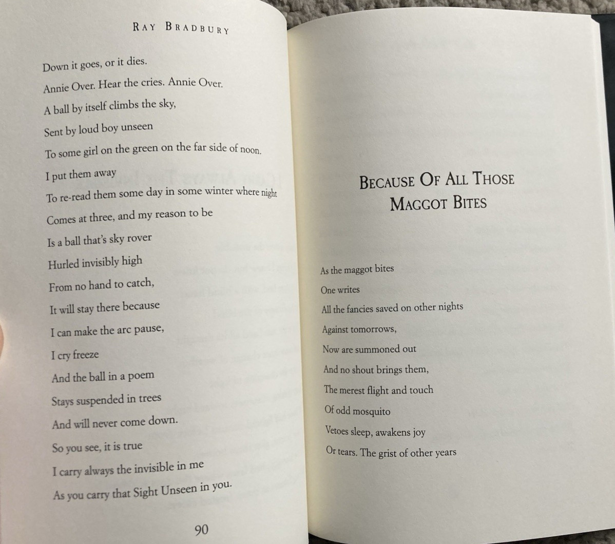 A CHAPBOOK FOR BURNT-OUT PRIESTS, RABBIS AND MINISTERS (2001) Ray Bradbury HC