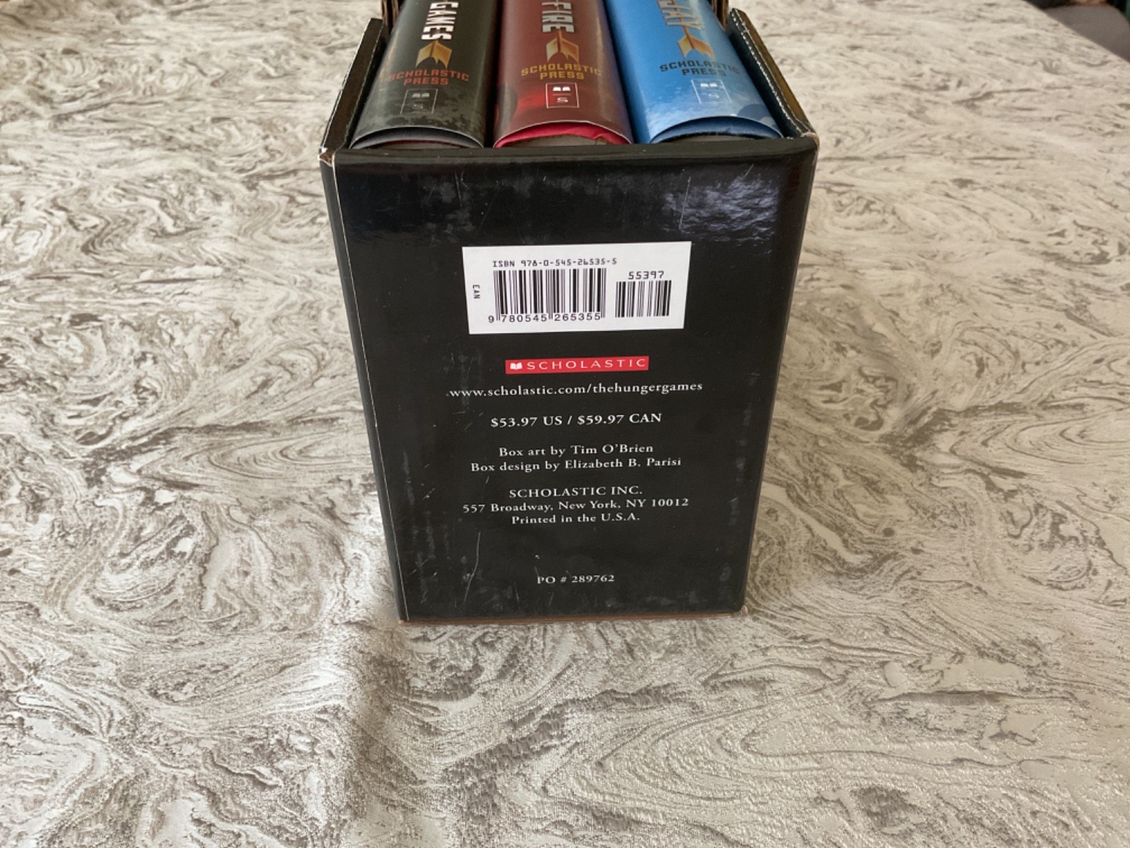 The Hunger Games Trilogy Boxed Set by Collins Scholastic HCDJ