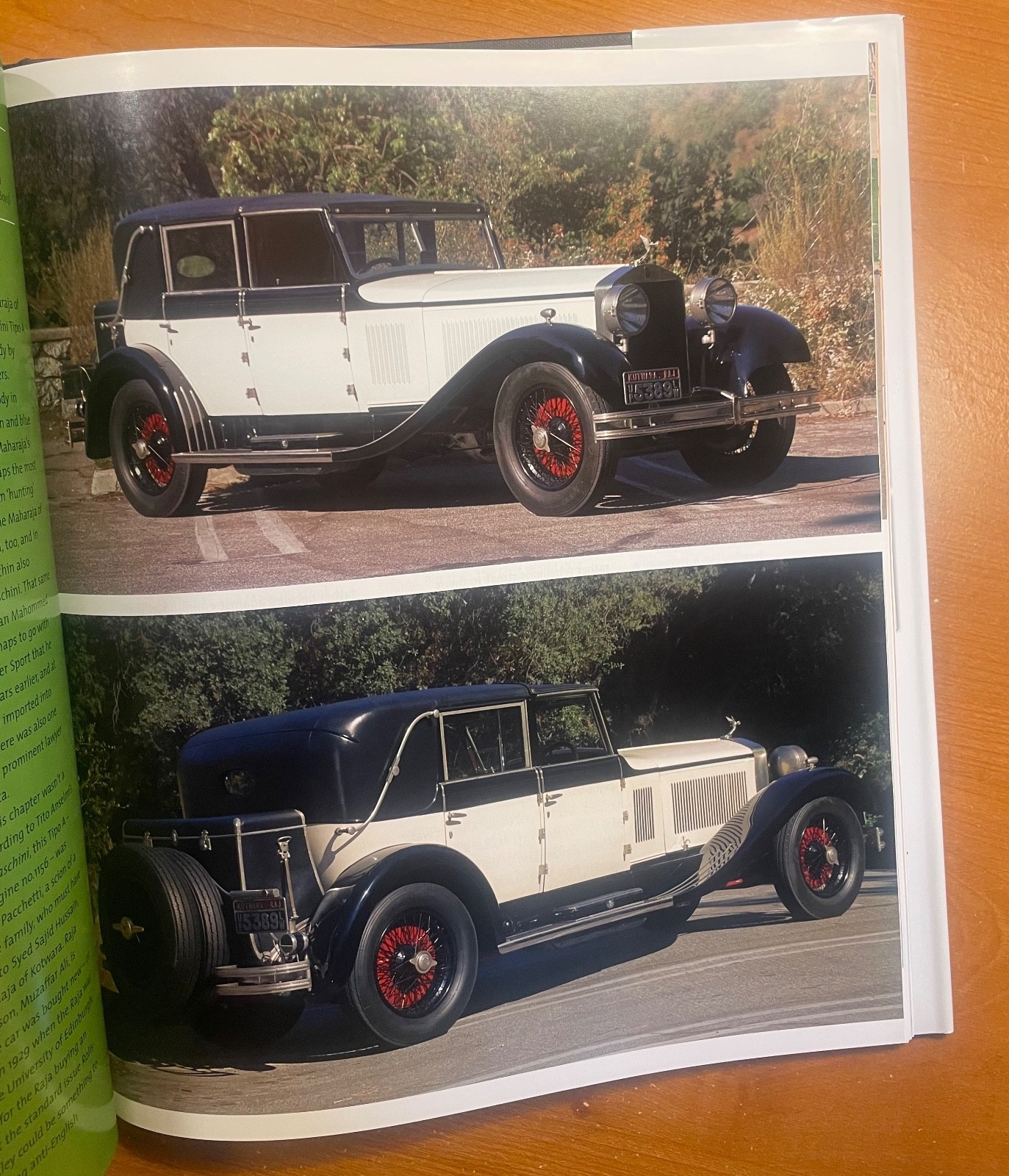 The Magnificent Motor Cars by Gautam Sen, 2011, NFine, Haynes, oversize HC w/DJ