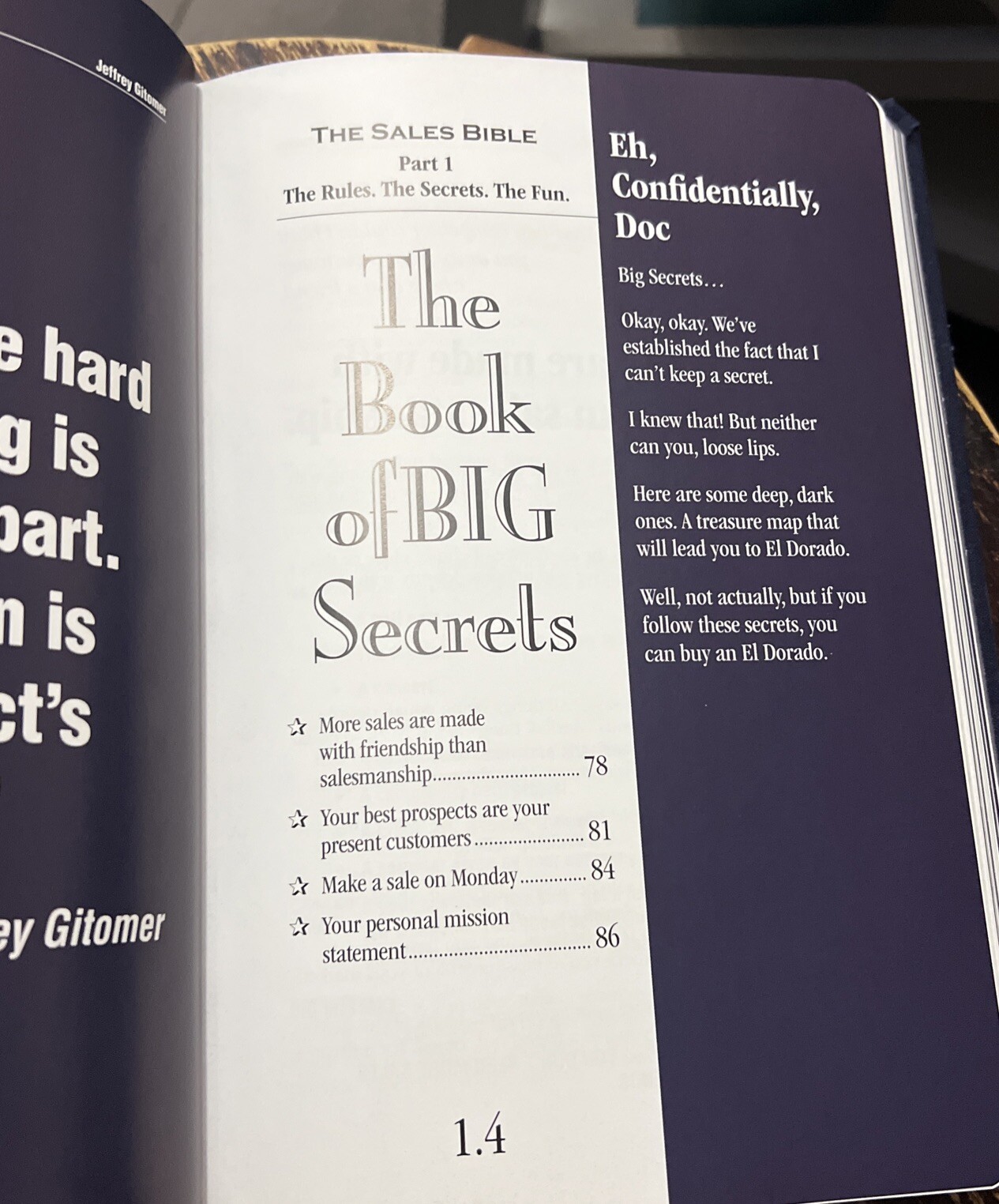 Jeffrey Gitomer’s Sales Bible by Gitomer Jeffrey – Book – Hard Cover