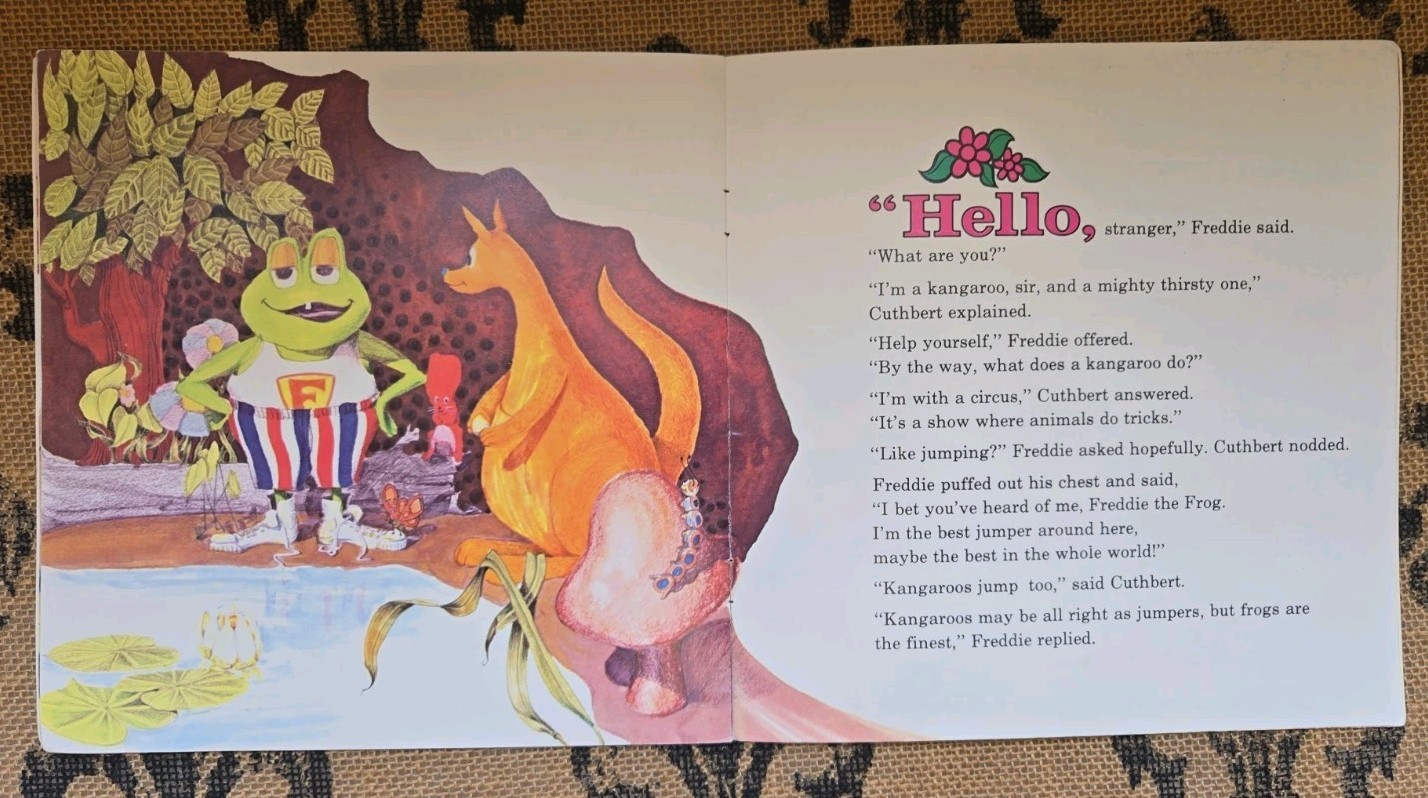 Stories about Frogs Childrens Book Lot Freddie the Frog, Hoppy Long Legs, Gorky
