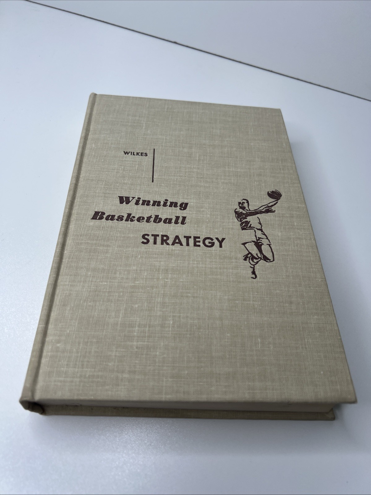 Winning Basketball Strategy by Glenn Wilkes HC 1st Edition 4th Printing 1962