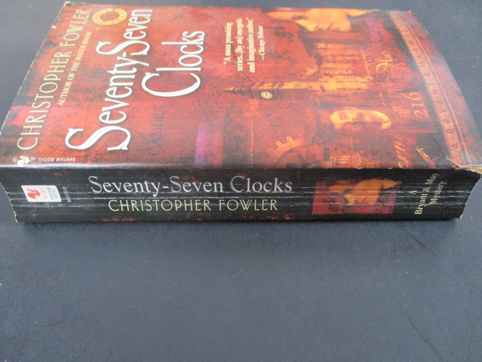 Seventy-Seven Clocks Christopher Fowler 2005 Bryant & May Mystery Bantam Book PB