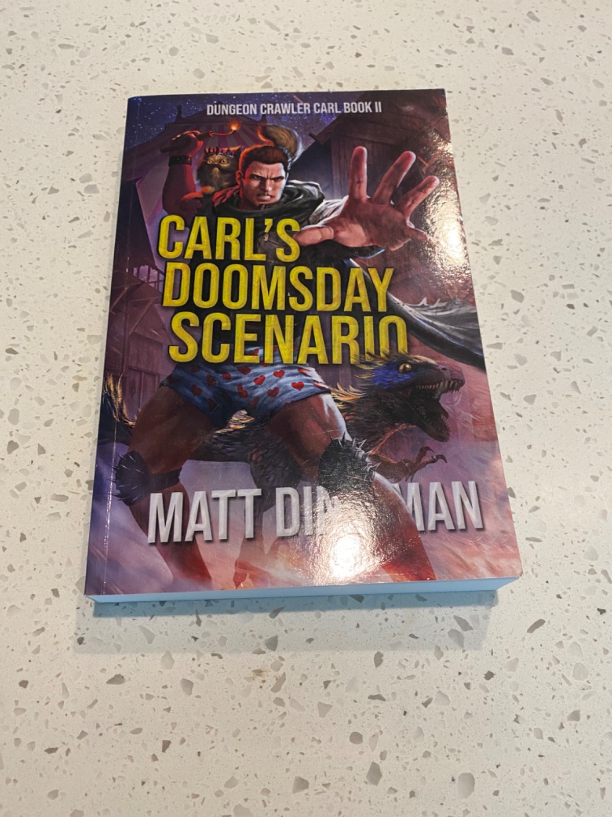 Dungeon Crawler Carl Set Books 1-8 Out of Print Paperback