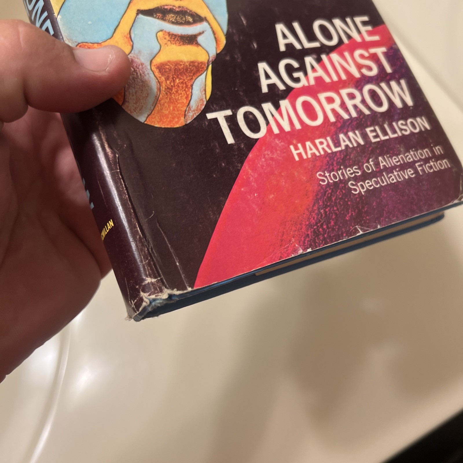 Alone Against Tomorrow by Harlan Ellison HB DJ 1971 Book Club Edition