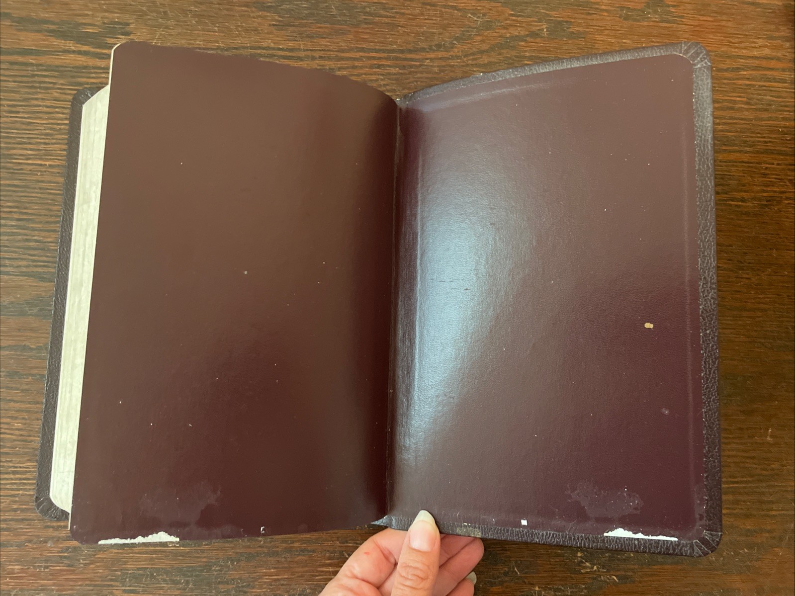 Charles F. Stanley Life Principles Bible NKJV Indexed Leather Burgundy 2005