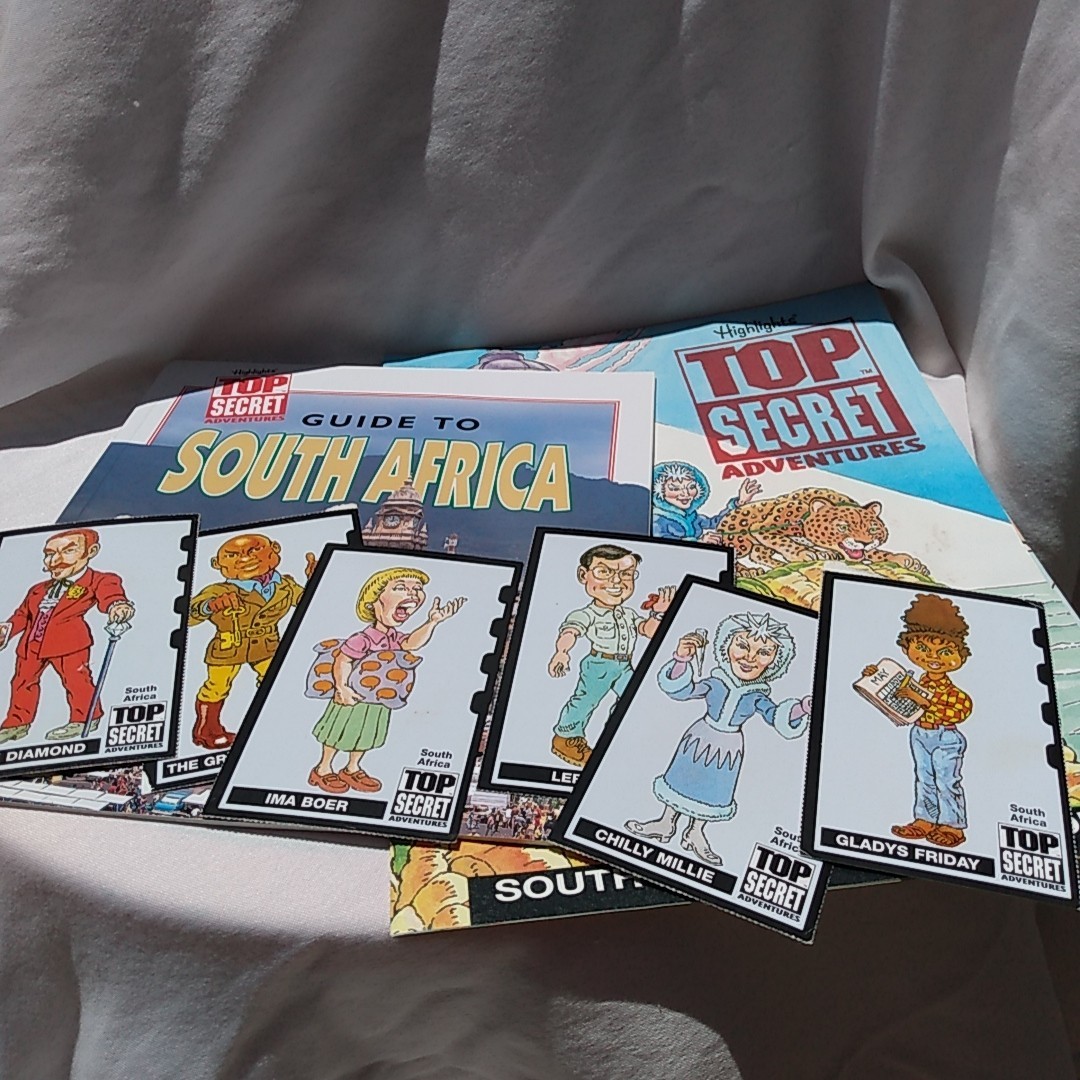 Highlights Top Secret Adventures: South Africa Kit Cape Case #18431 No Keychain
