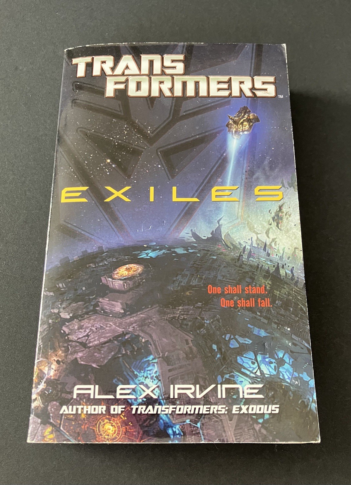 Transformers: Exiles by Alex Irvine (2011, Mass Market) Paperback Novel 1st