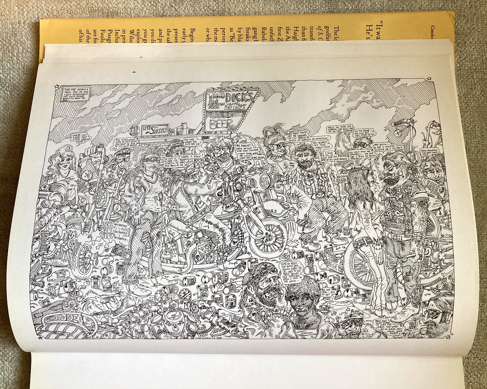 The Art Of S. Clay Wilson, Ten Speed Press, 2006, Very Good+ Condition