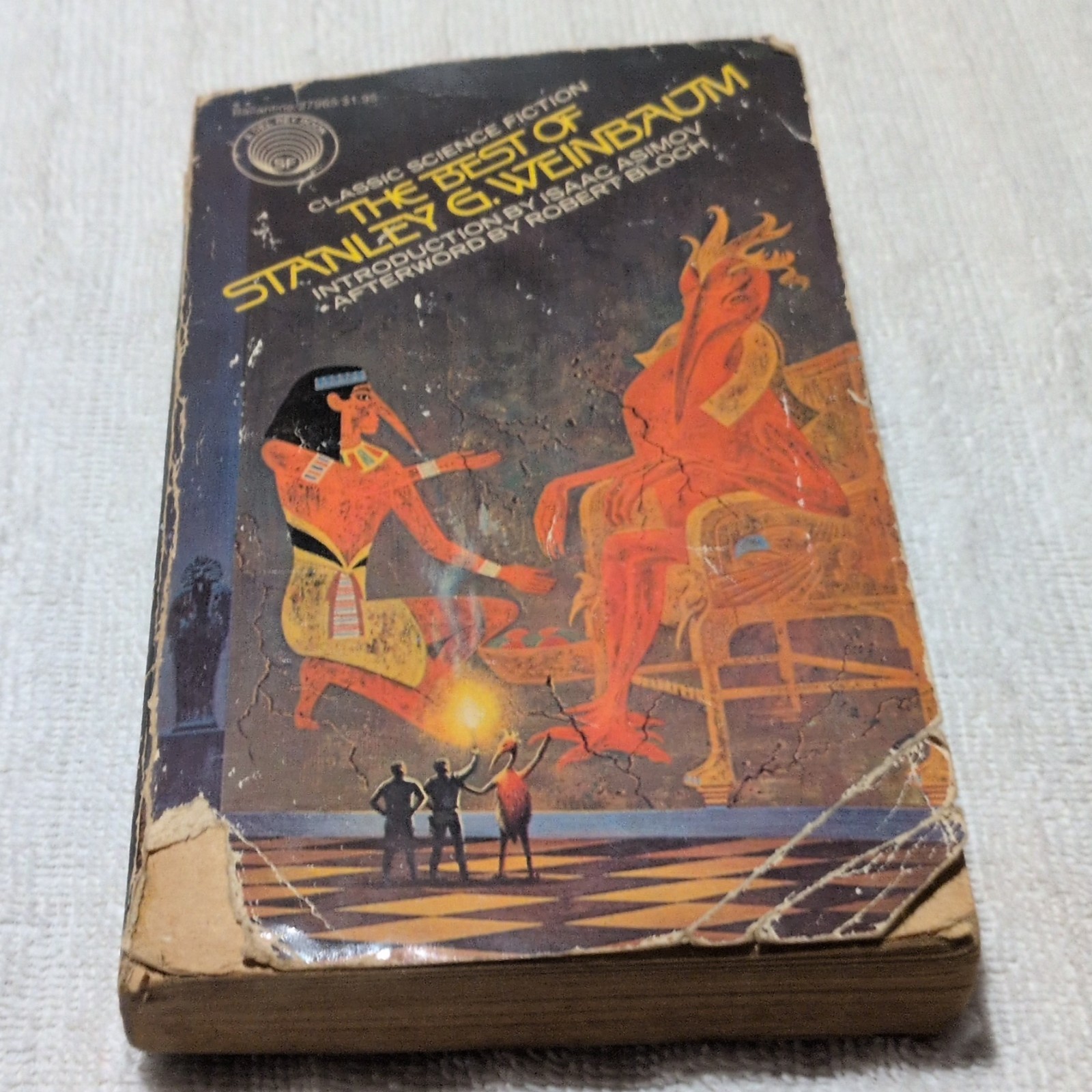 The Best of Stanley G. Weinbaum Ballantine 1974 Paperback Sci-Fi 1st Edition