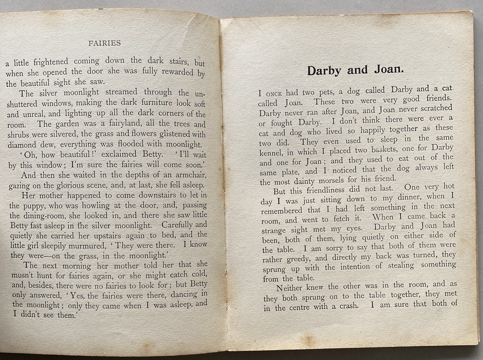 Antique Children’s Story Books – Granny & I / Favorite Stories *Worn Condition*