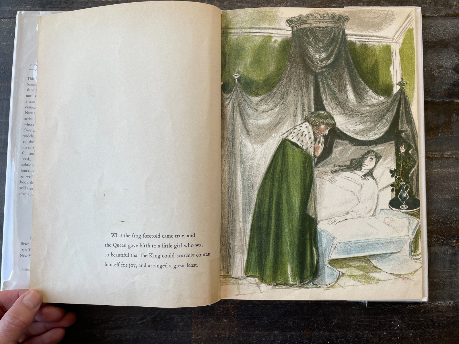 THE SLEEPING BEAUTY Felix Hoffmann 1960 Harcourt Brace and Company