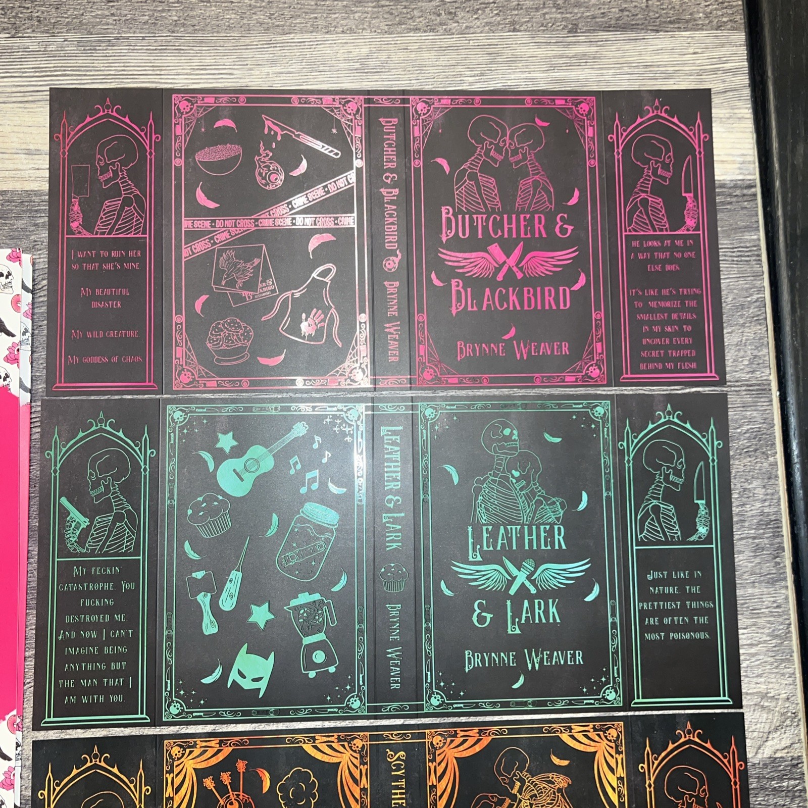 Ruinous Love Series by Brynne Weaver Signing Exclusive Dust Jackets