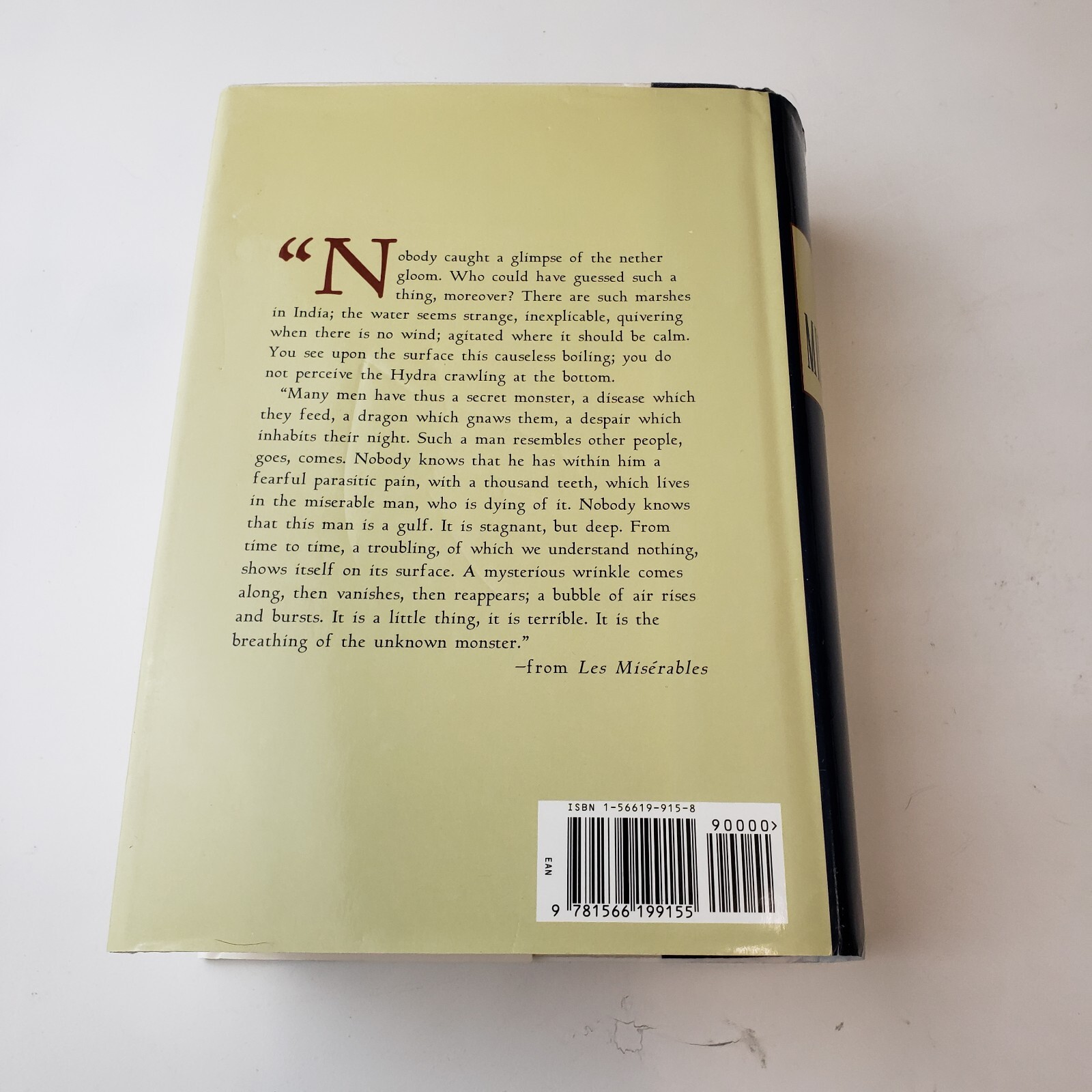 Les Misérables Victor Hugo Hardcover 1996 Unabridged Dust Jacket Classic Novel