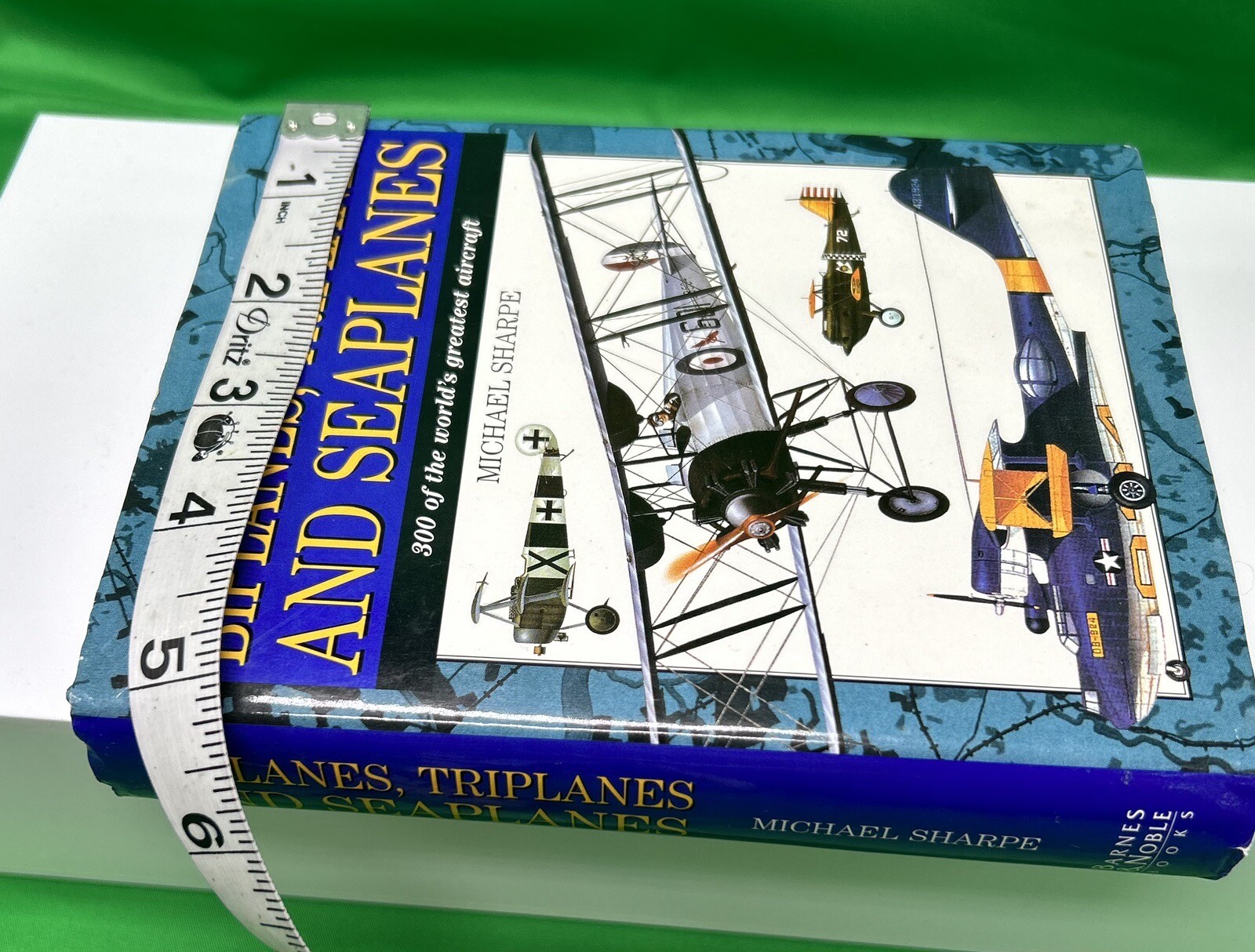 Aeronautical “Biplanes, Triplanes And Seaplanes”by Michael Sharpe 6.5”x5”x1.25”