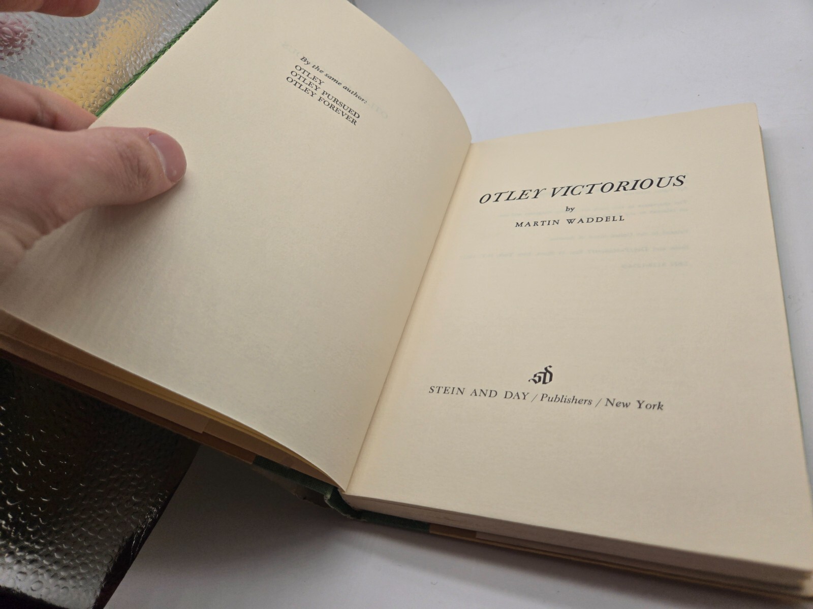 Otley Victorious by Martin Waddell HC VTG 1969