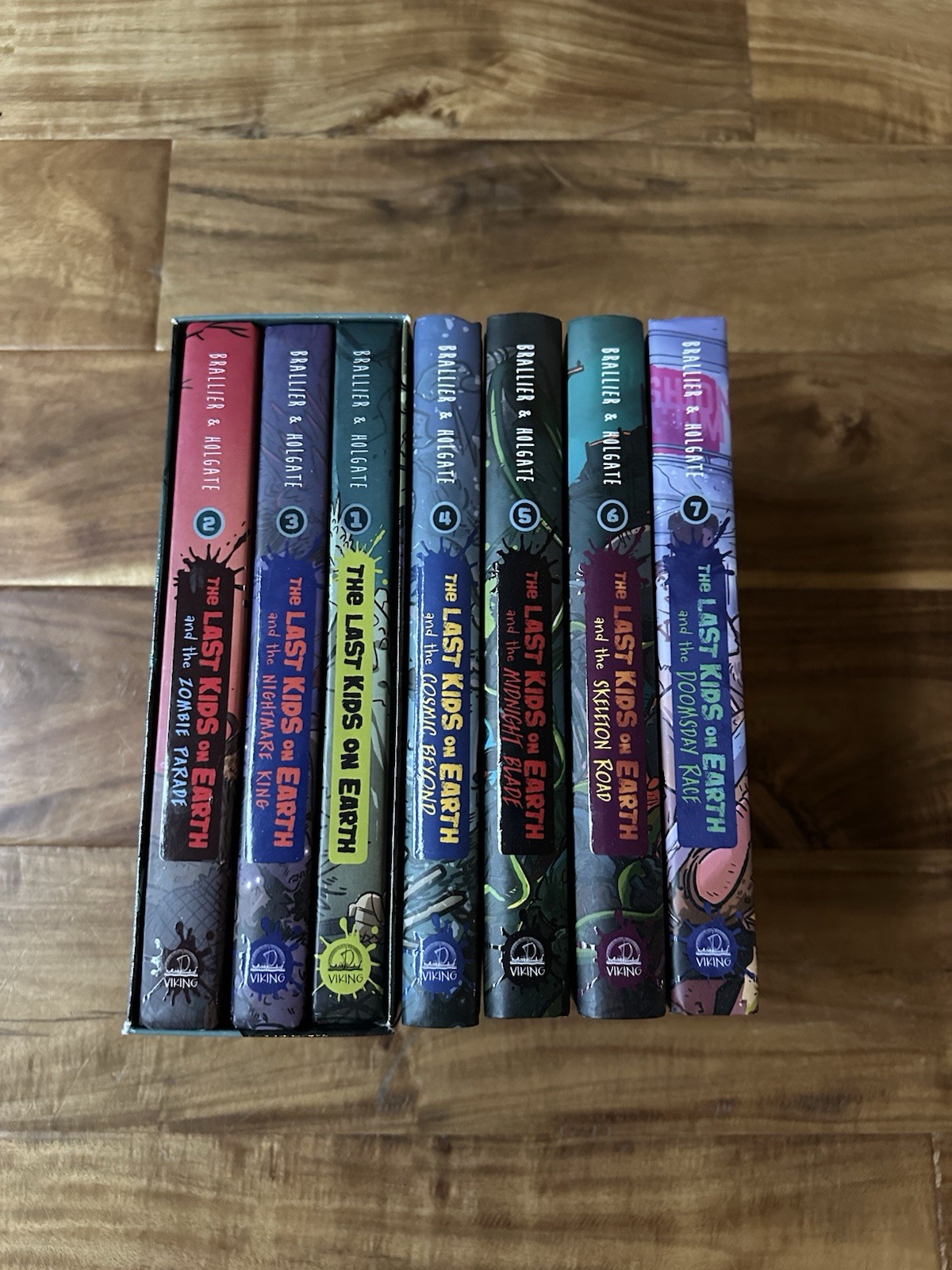 Max Brallier The Last Kids On Earth Hardcover Book Series #1-7