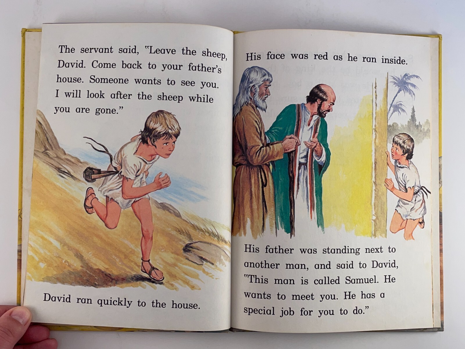 Now You Can Read Bible Stories David and Goliath Elaine Ife 1983 Hardcover
