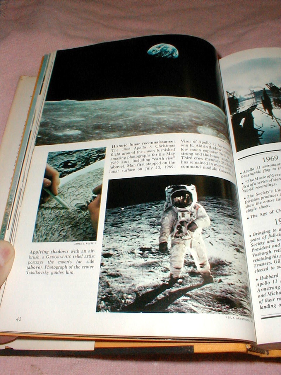 National Geographic Magazine Index 1947-1976 Vintage Hardcover with Dust Jacket