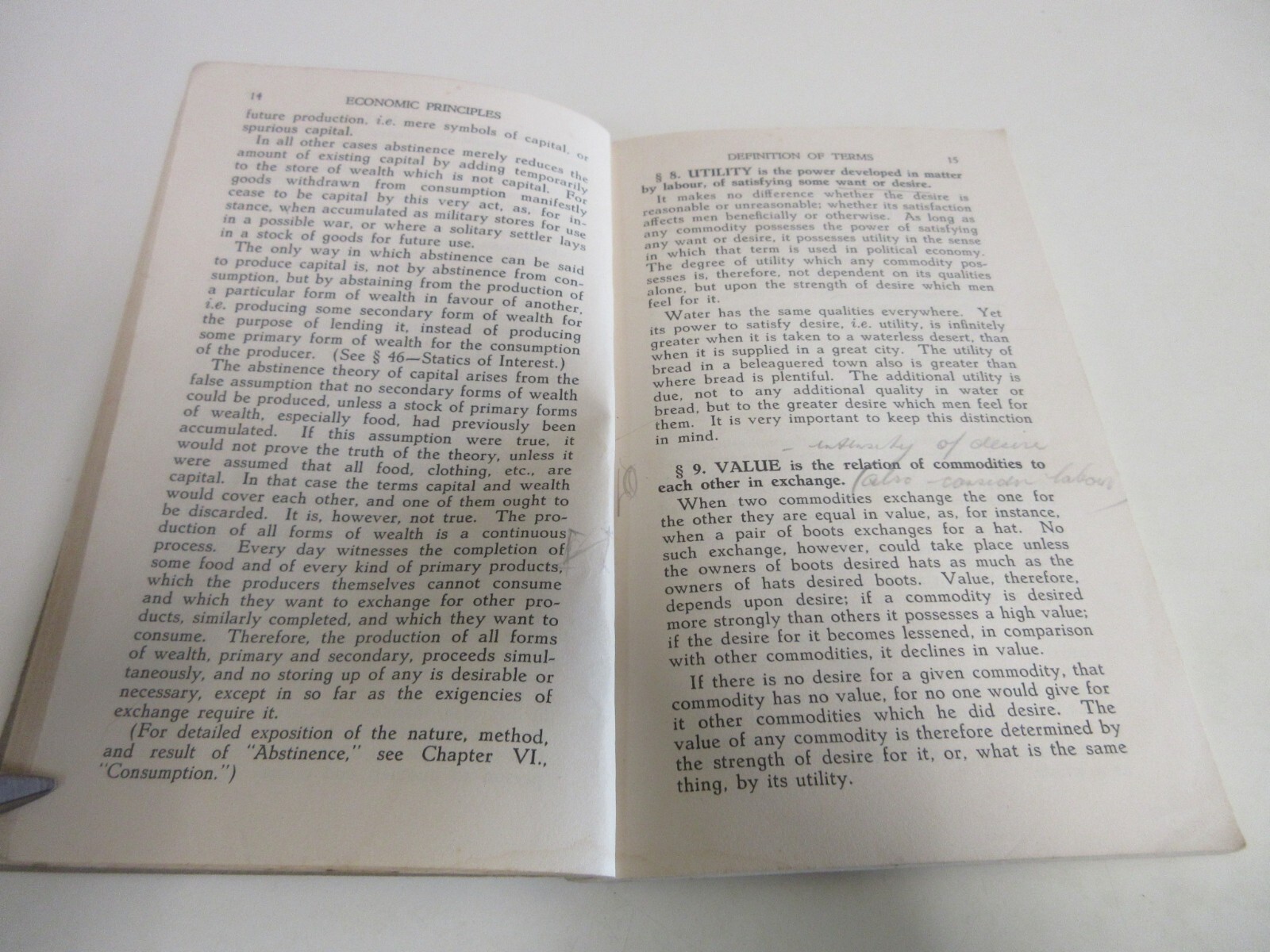 Economic Principles: Manual of Political Economy – Max Hirsch – 78 Pages – 1942