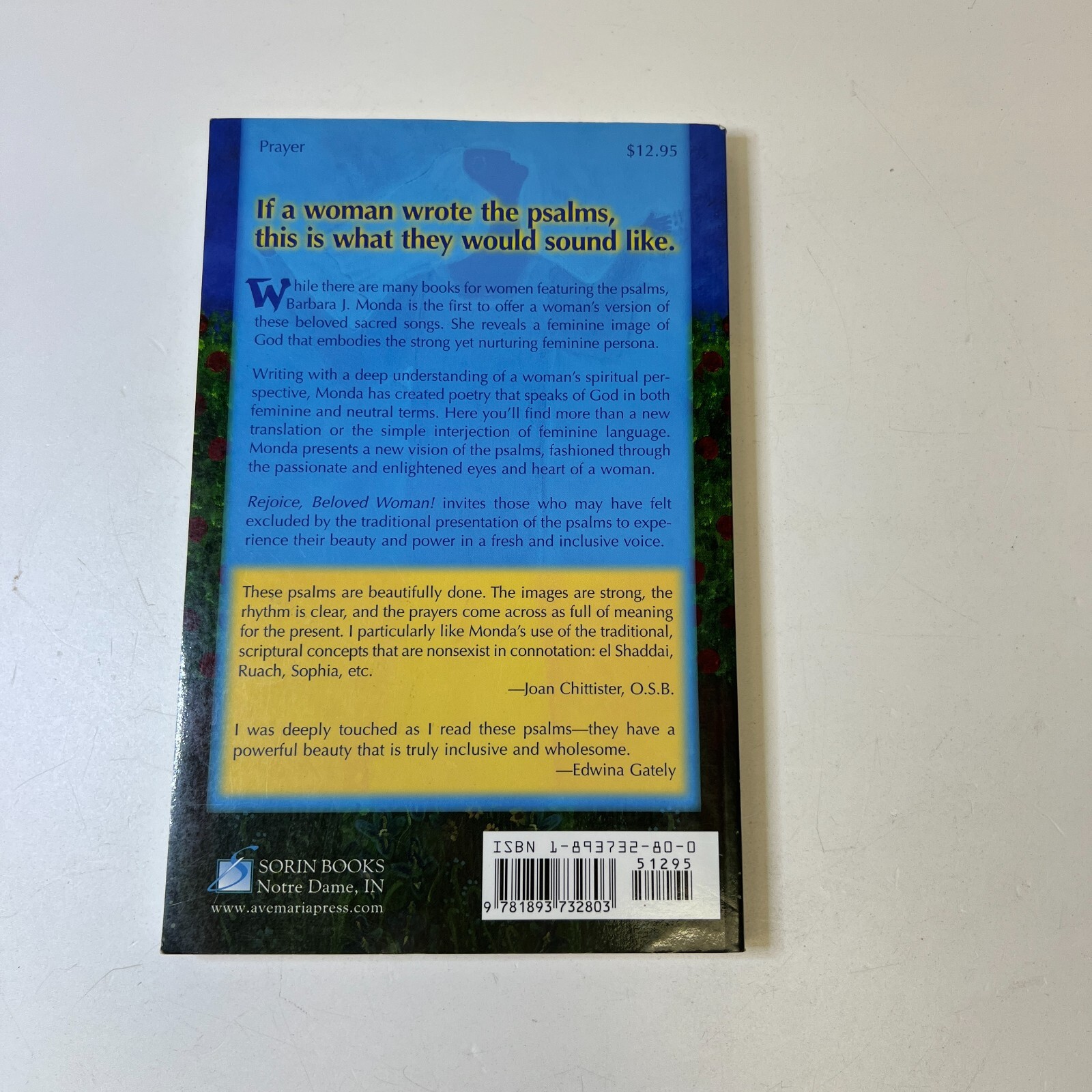 Rejoice, Beloved Woman!: The Psalms Revisioned by Barbara J Monda