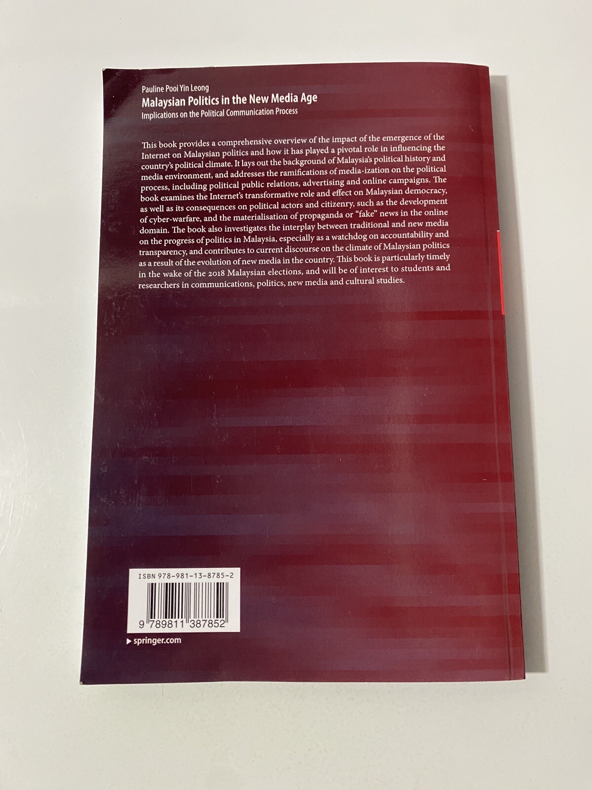 Malaysian Politics in the New Media Age Implications Political Communications