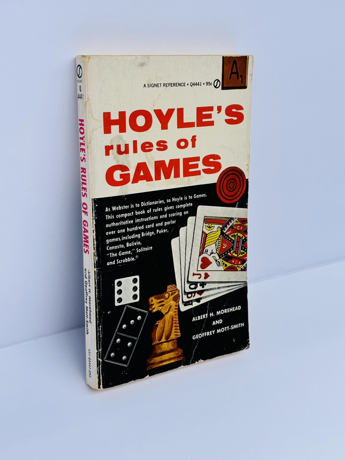 Hoyle’s Rules of Games by Albert H. Morehead & Geoffrey Mott-Smith VTG Book Set