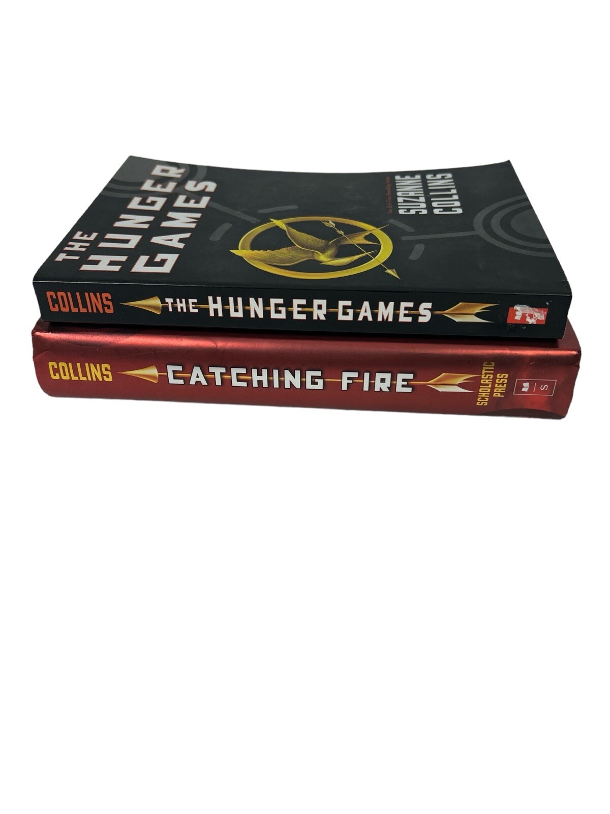 Suzanne Collins Fiction Books/Novels Lot/2 The Hunger Games/Catching Fire