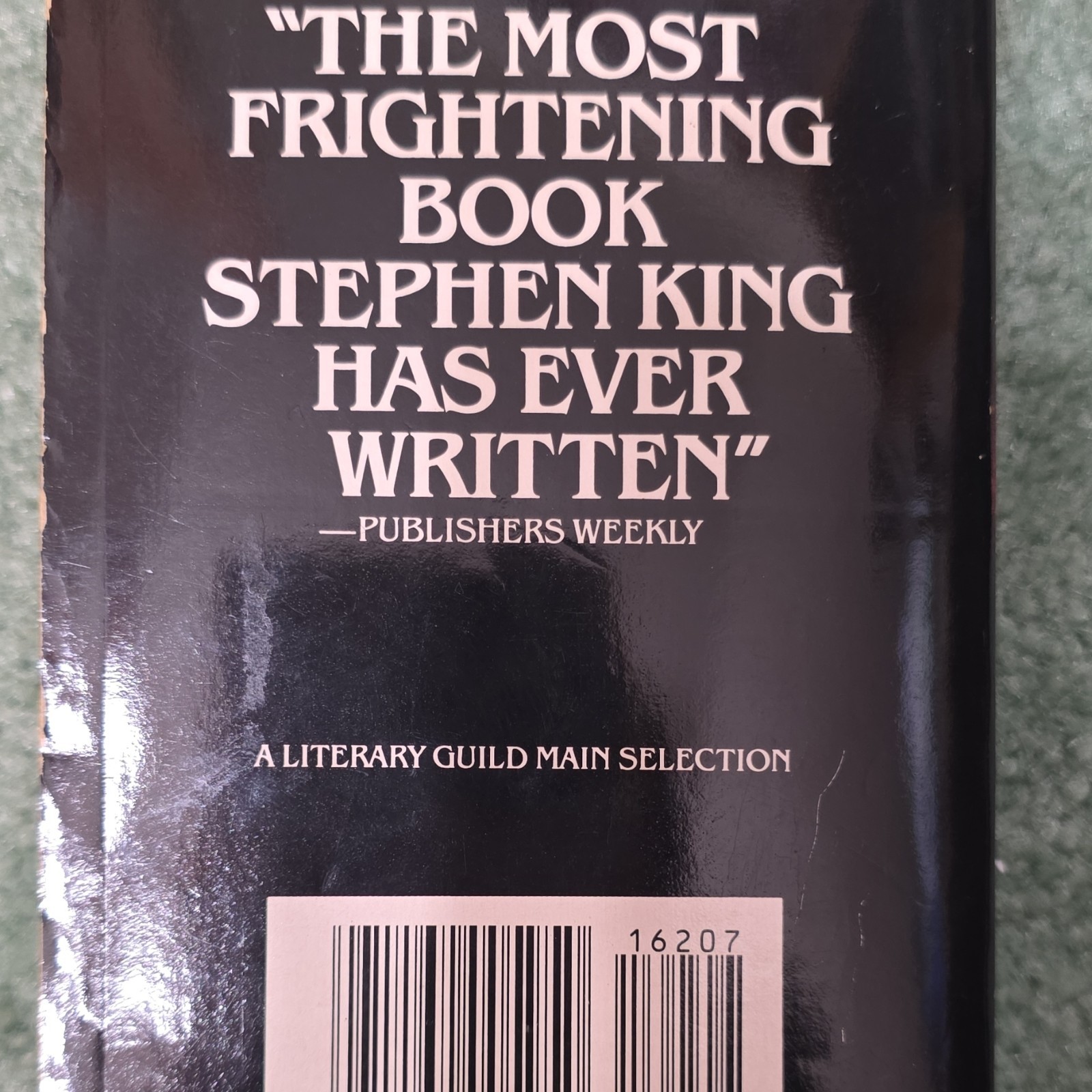 Stephen King Pet Sematary Paperback Horror Novel Film/TV Adaptation
