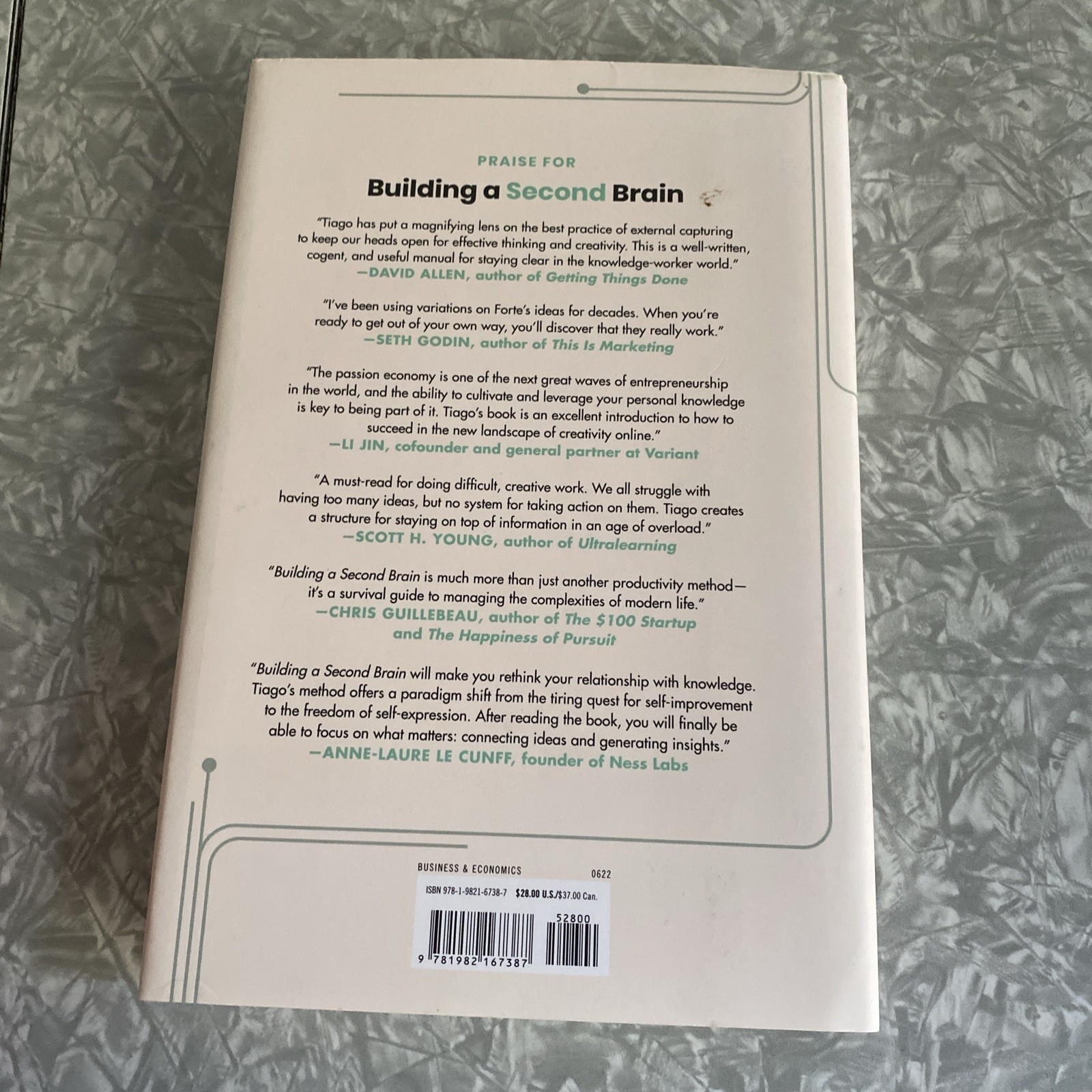 Building a Second Brain Proven Method to Organize Your Digital Life Tiago Forte