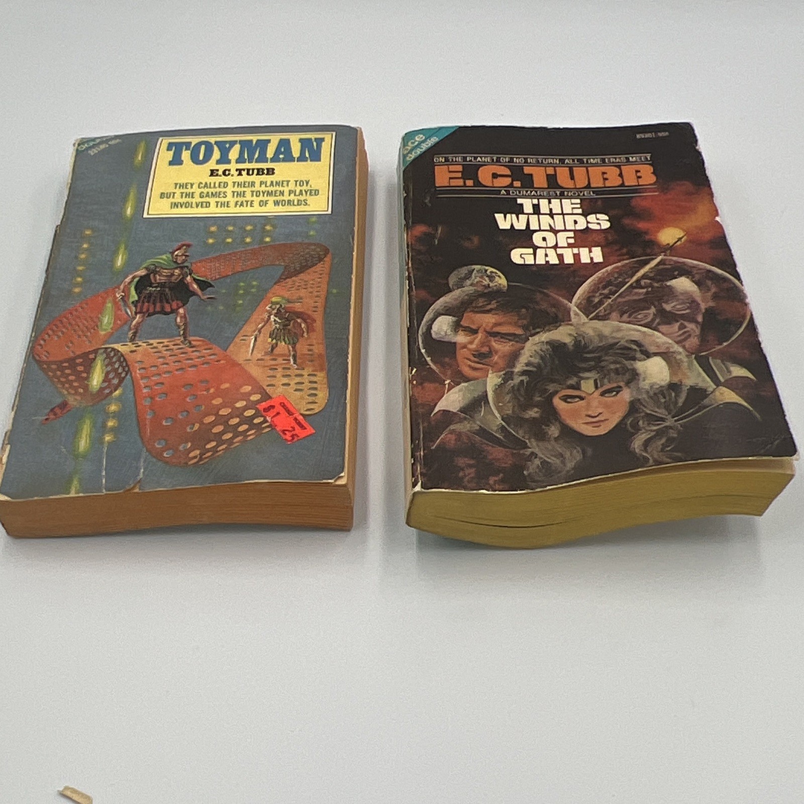 E. C. Tubb Dumarest Saga Sci-Fi Paperback Lot DAW Books English Novels