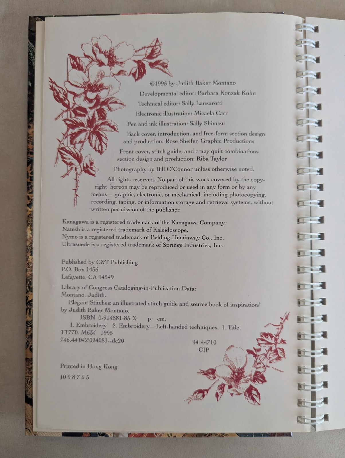 Elegant Stitches Judith Baker Montano An Illustrated Stitch Guide & Source Book