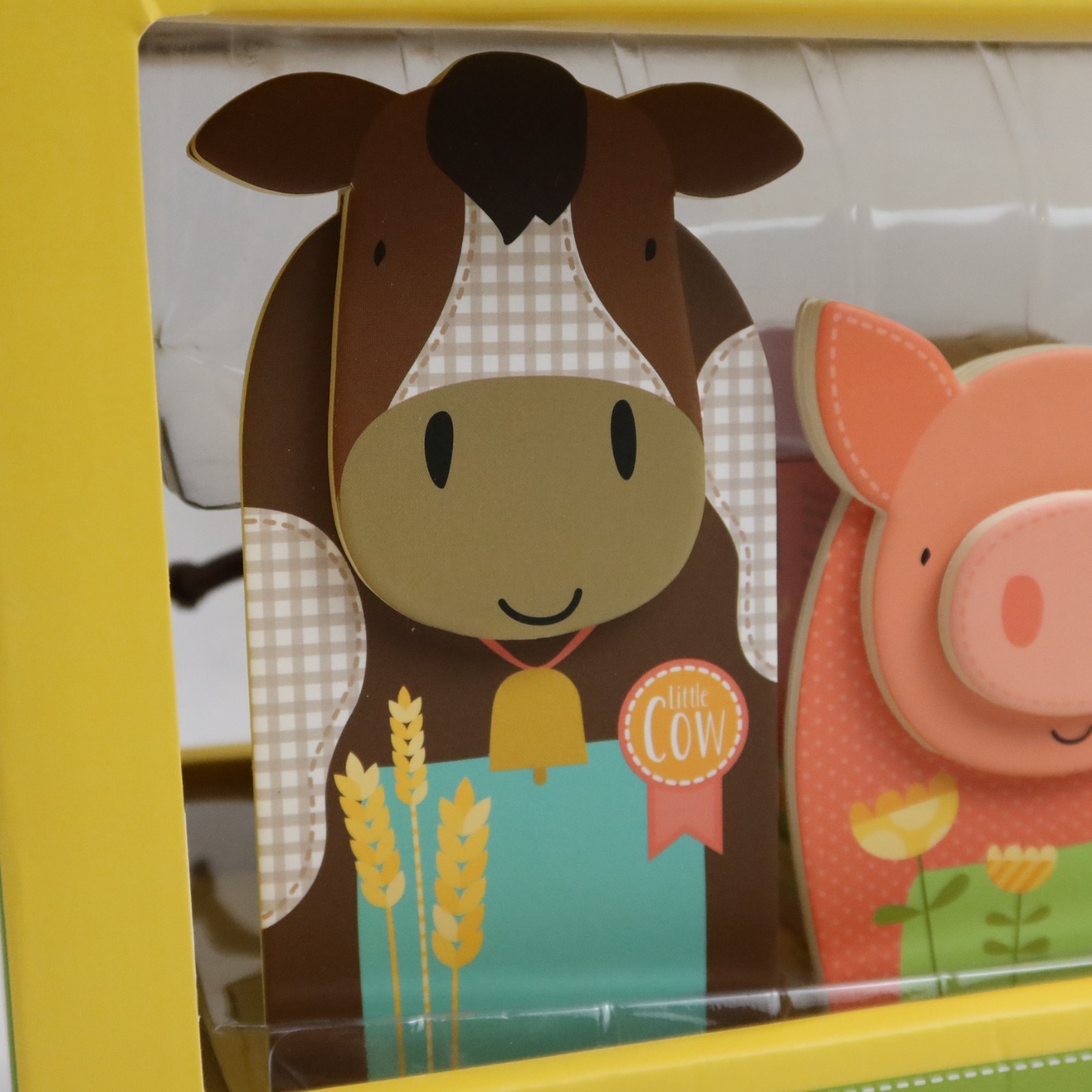 Bendon Farm Friends Little Blocky Books Set Cow Pig Sheep Baby Board Books Kids