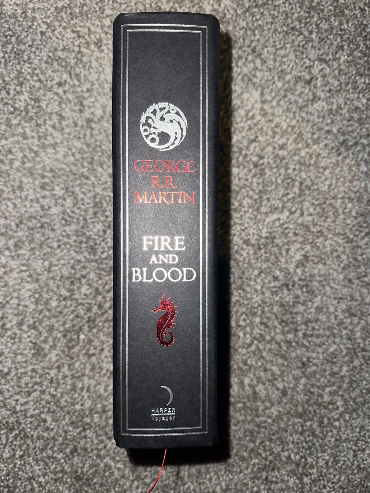 George R.R. Martin A Song of Ice and Fire FIRE and Blood HARPER COLLINS edition