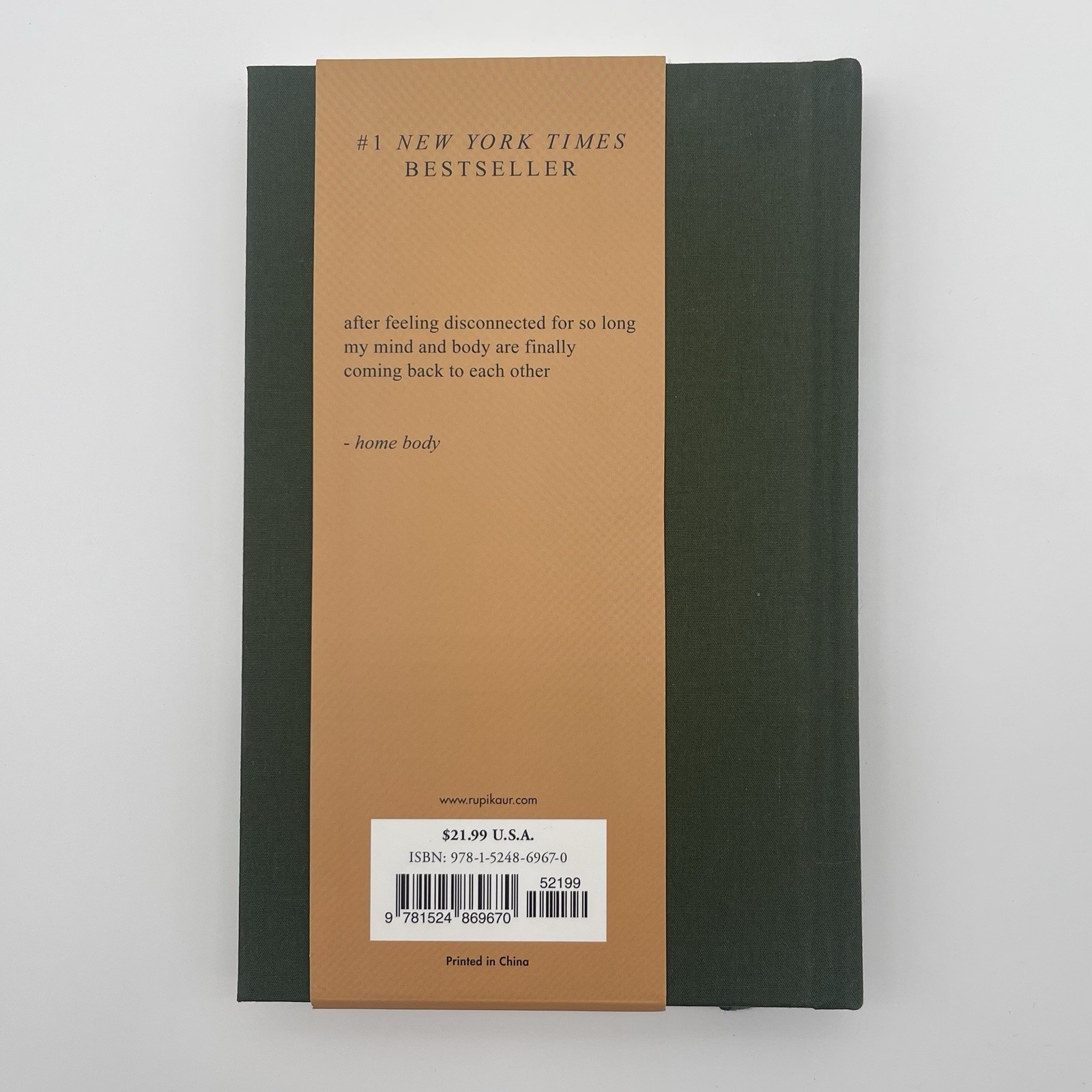 Home Body Rupi Kaur Poetry Book Promo Band Included