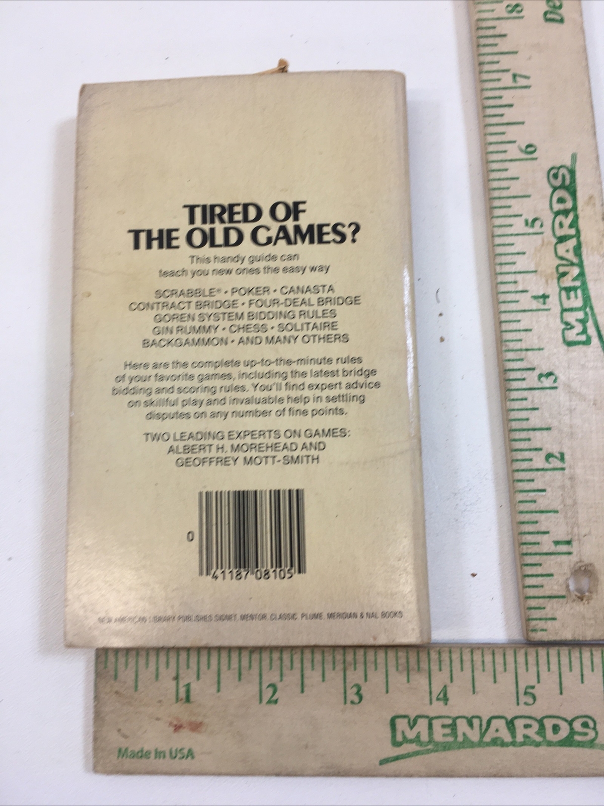 Play According to Hoyle – Morehead & Mott-Smith (Paperback, 1963)