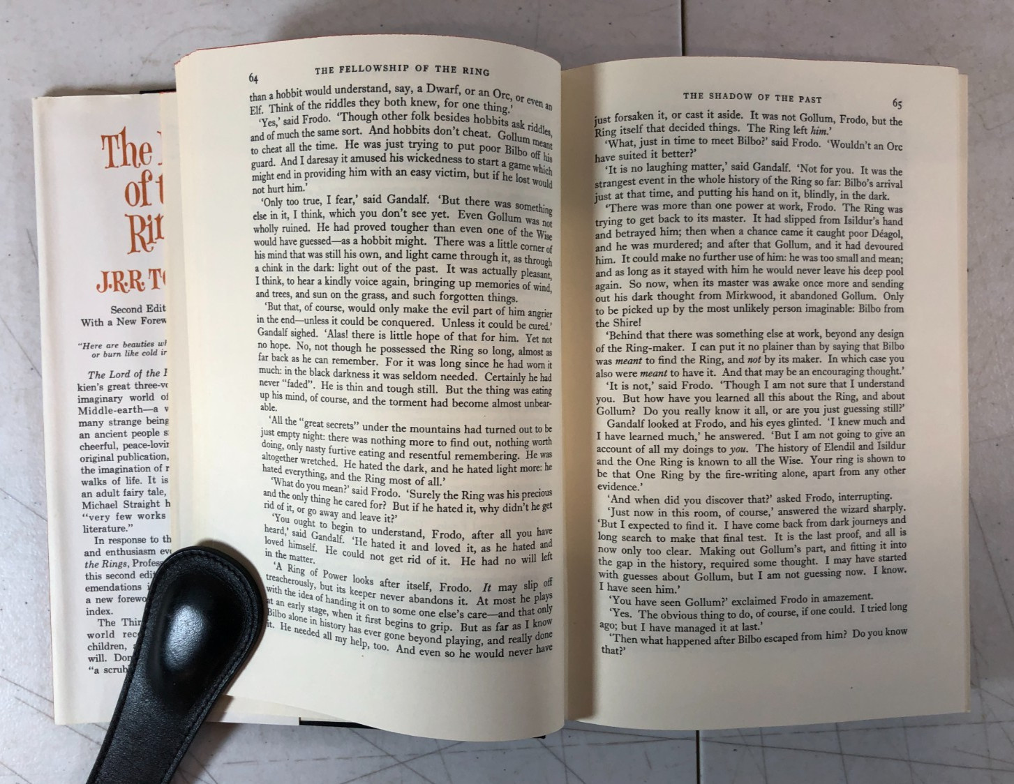 Lord Of The Rings Trilogy J.R.R. Tolkien 2nd Second Edition Maps 1965 Box Set