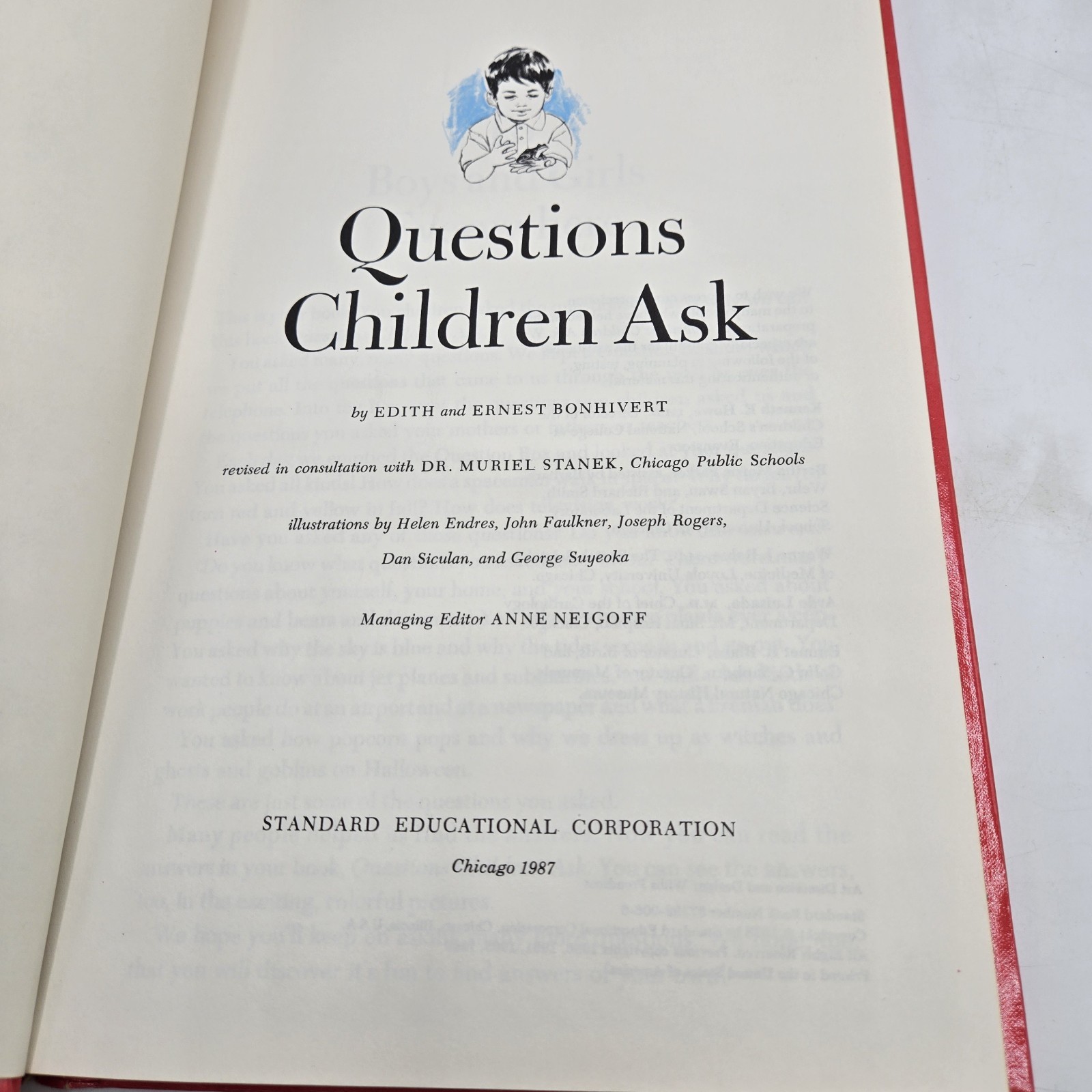 Child Horizons 2 Book Lot Vintage The Story Hour & Questions Children Ask