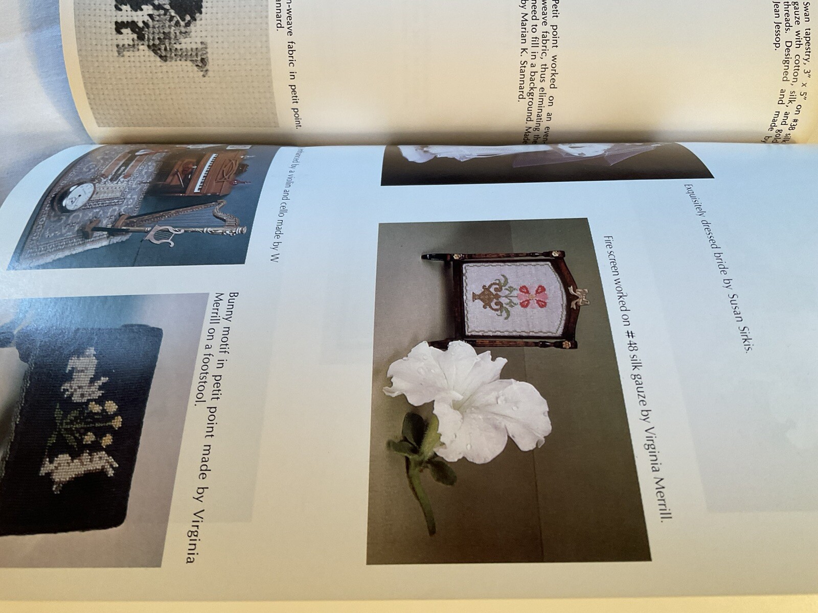 Needlework in Miniature Merrill and Jessop Soft Cover 198 Pages 37 Charts