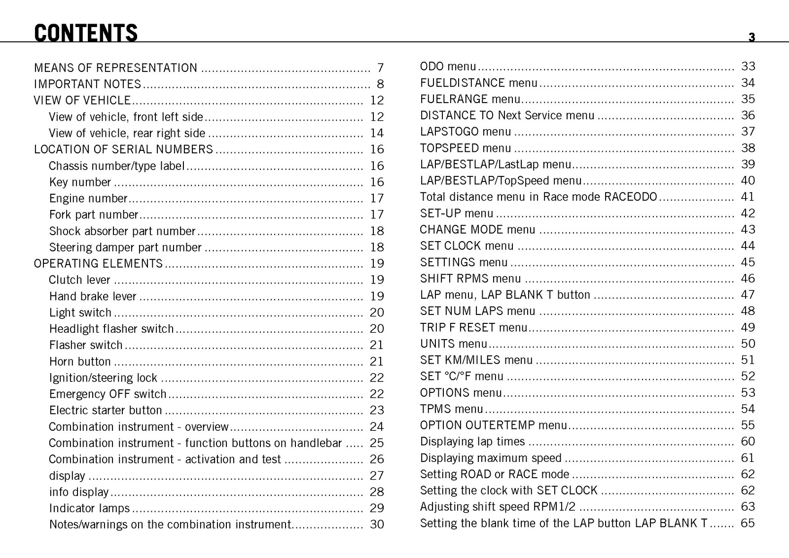 KTM 1190 RC8 Motorcycle Owners Manual 2008 – STEEL WIRE BOUND – TOUGH COVERS